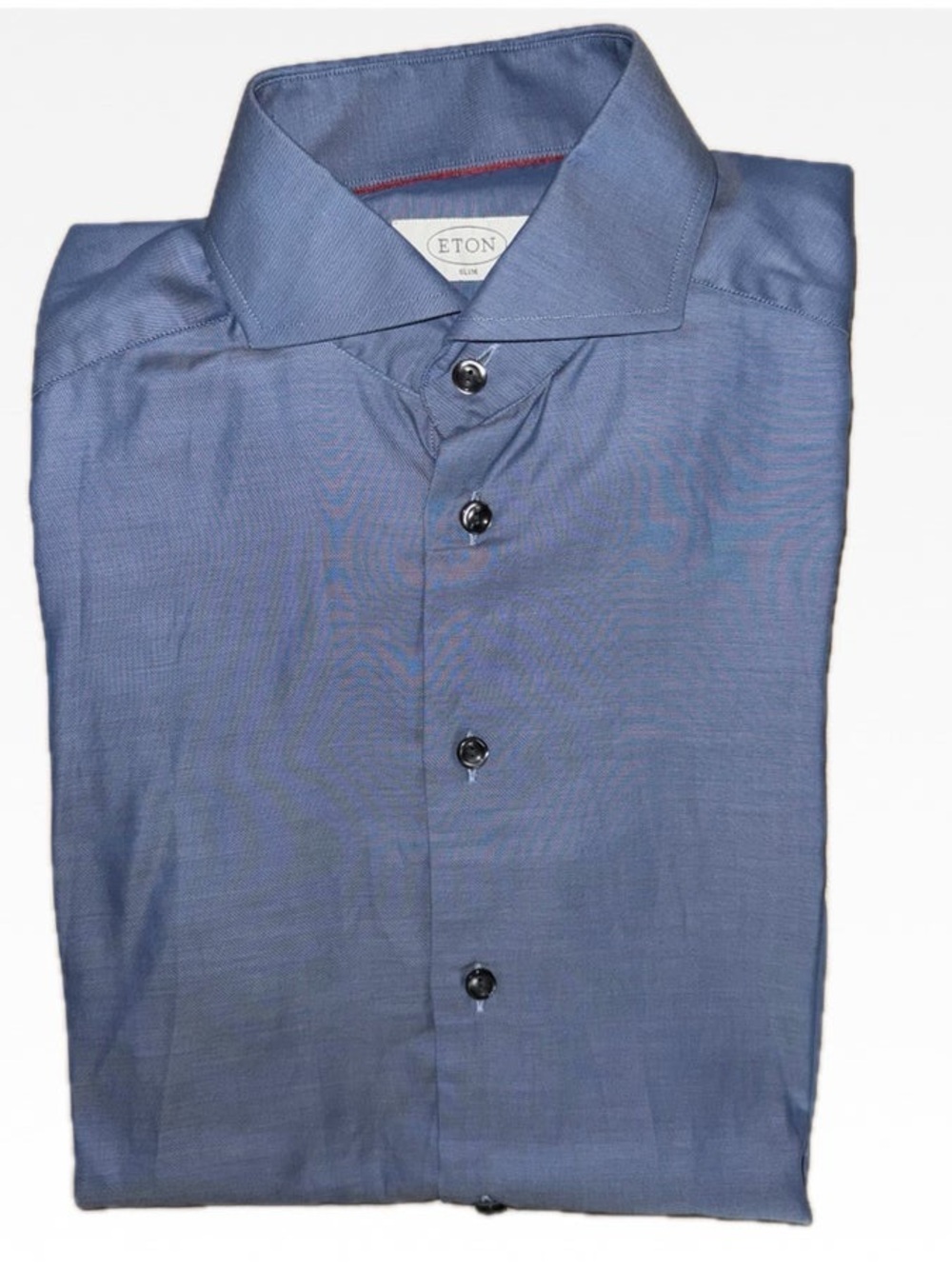 Eton Men's Blue Dress Shirt 16.5 42